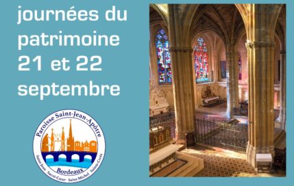 Journées du patrimoine les 21 et 22 septembre